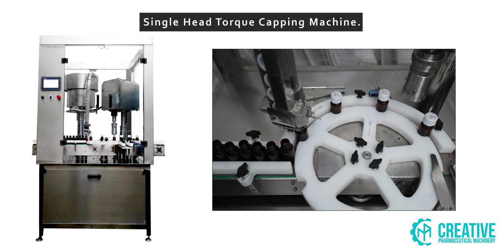 SINGLE HEAD TORQUE CAPPING MACHINE